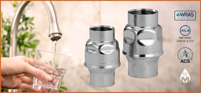 Válvulas para agua potable | Water Fitters