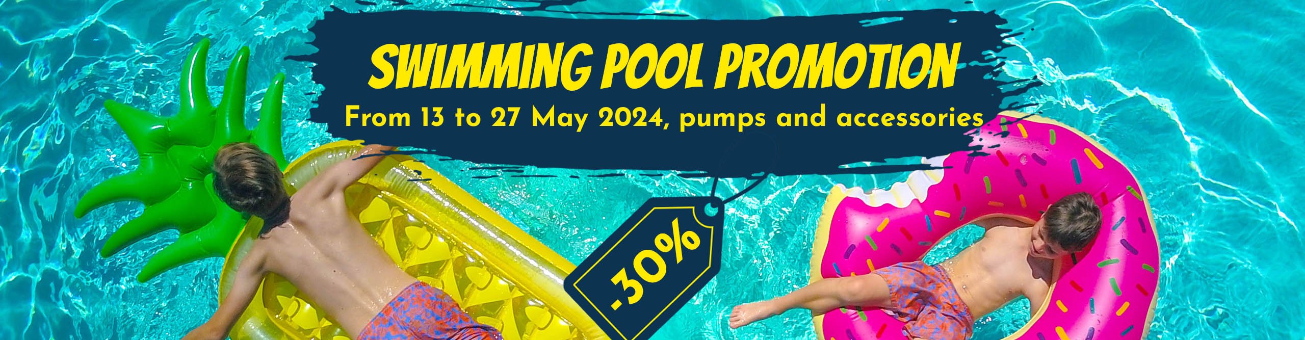 swimming pool 2 weeks promo water fitters