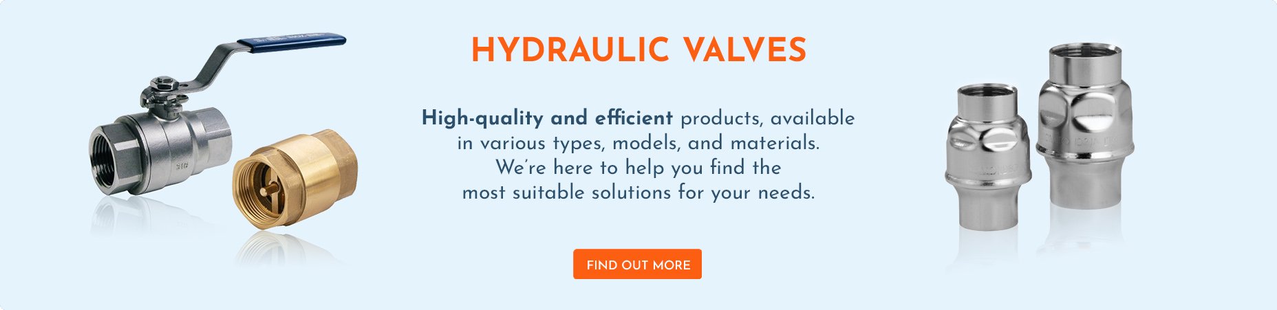 Hydraulic valves | Water Fitters