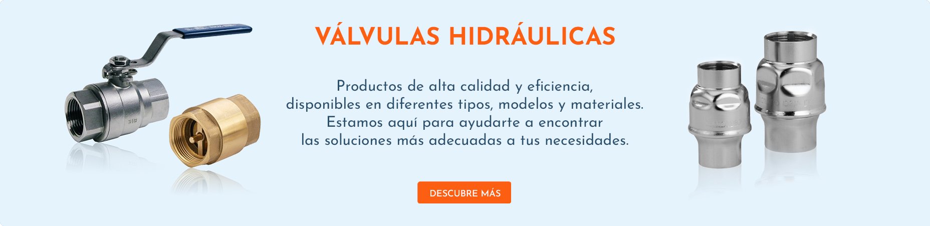 Válvulas hidráulicas | Water Fitters