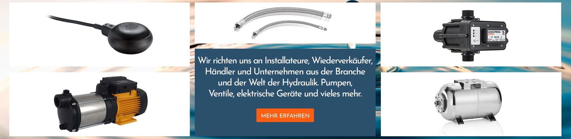 Produkte für den Hydrauliksektor | Water Fitters