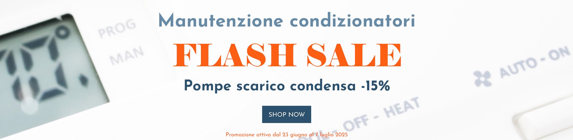 Promo manutenzione condizionatori 2025 | Water Fitters
