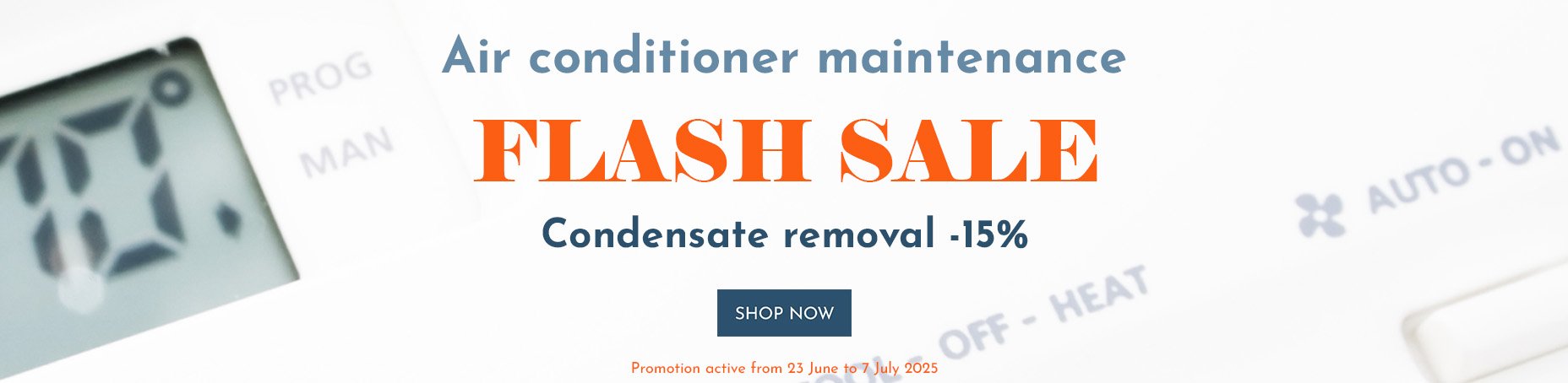 Air Conditioner Maintenance Promo 2025 | Water Fitters
