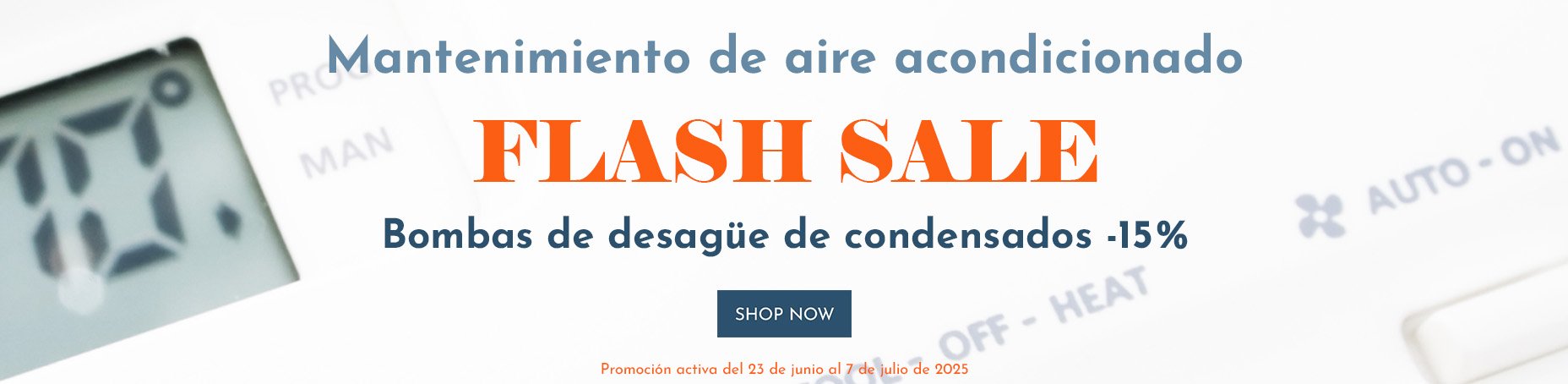 Promoción mantenimiento de aires acondicionados 2025 | Water Fitters