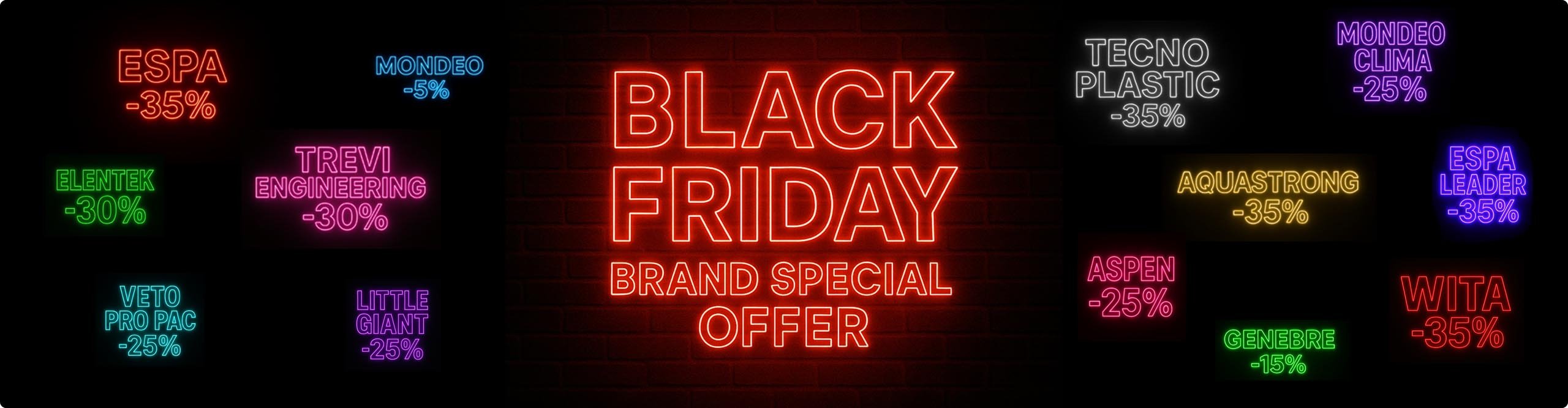 Balck Friday Week 2025 promotion | Water Fitters