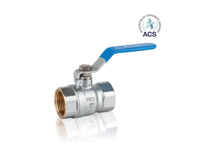 FF BRASS BALL VALVE 1"1/4