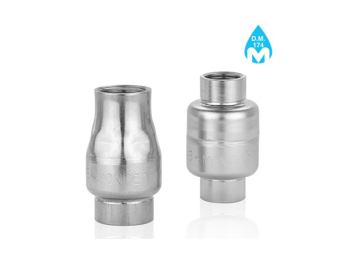 NR VALVE SMALL 1/2" 304 NBR