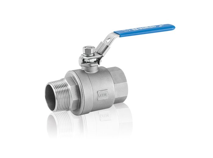 VALVOLA A SFERA 2P 1/4" AISI 316 MF