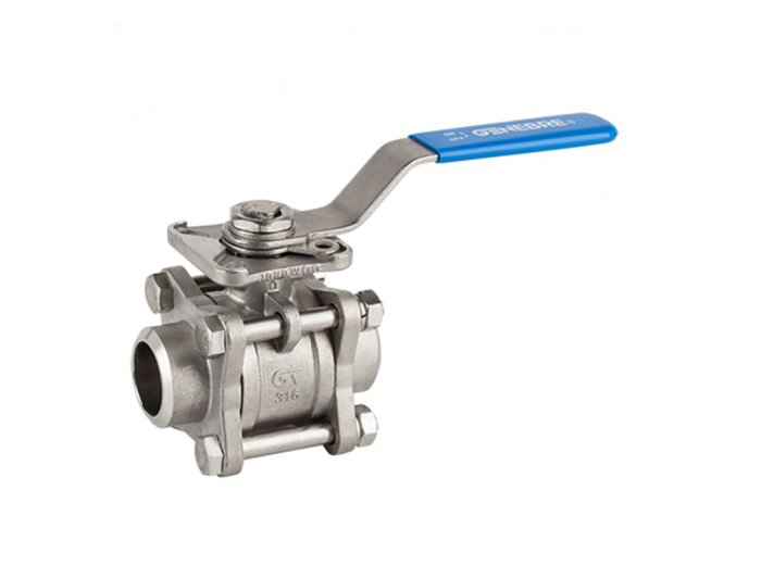 VALVOLA A SFERA 3P 3/4" ANSI B 16.25 BW
