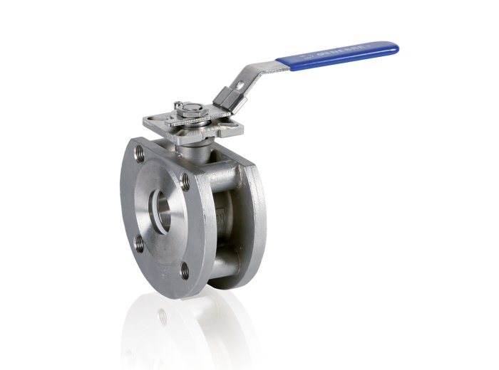 VALVOLA A SFERA TIPO WAFER 2" AISI 316