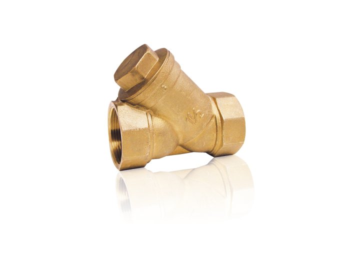 BRASS Y STRAINER 4"