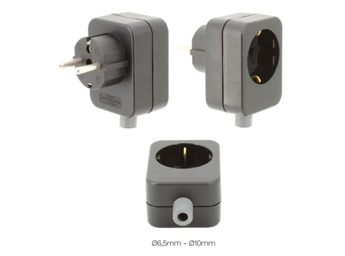 SCHUKO PIGGY BACK PLUG