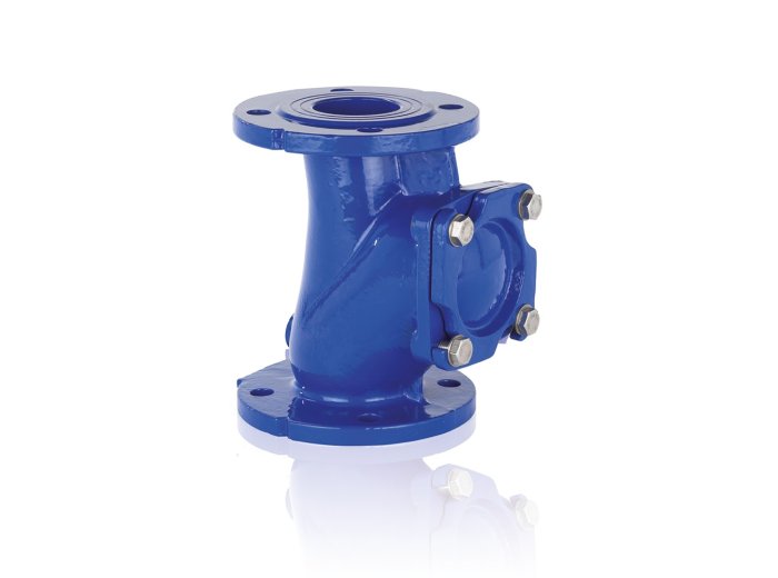 FLANGED CAST IRON BALL CHECK VALVE 6"