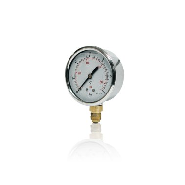 MANOMETER Ø 63 IN GLYCERIN BATH