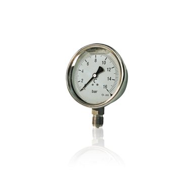 MANOMETER Ø 100 IN GLYCERIN BATH