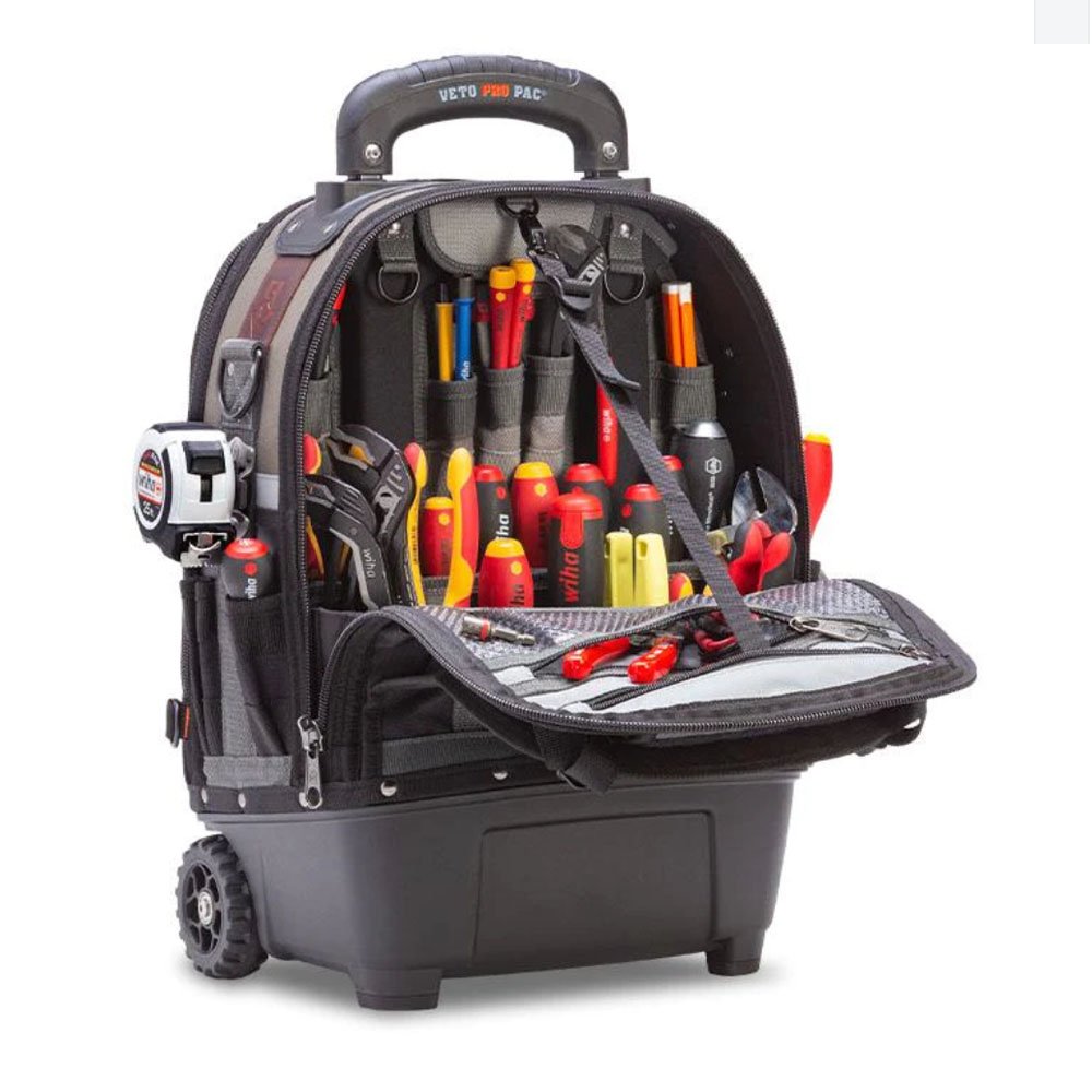Backpack or work bag VETO PRO PAC TECH-PAC WHEELER | Water Fitters