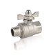 VALV.A SFERA 2P 1/4" A316 M.FARFALLA MF