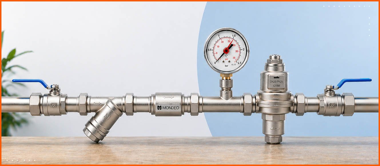 Scopri come scegliere e installare un riduttore di pressione | Water Fitters